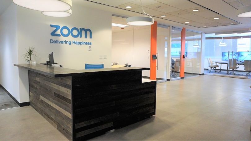 zoom background images office space